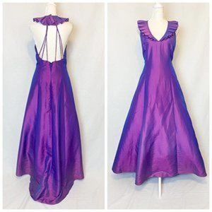 Purple Pelicana Gown Size L - fits a size 12